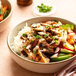 大盛りケバブ丼ミックス(チキン+ビーフ)- Kebab Rice bowl Mix(Chicken +Beef)-Large Size